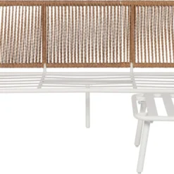 Intratuin 3-zits Loungebank Iris Met Chaise Longue Wicker Naturel / Wit 11 Intratuin 3-zits Loungebank Iris Met Chaise Longue Wicker Naturel / Wit -Madison Sales Store 8720196183319 5