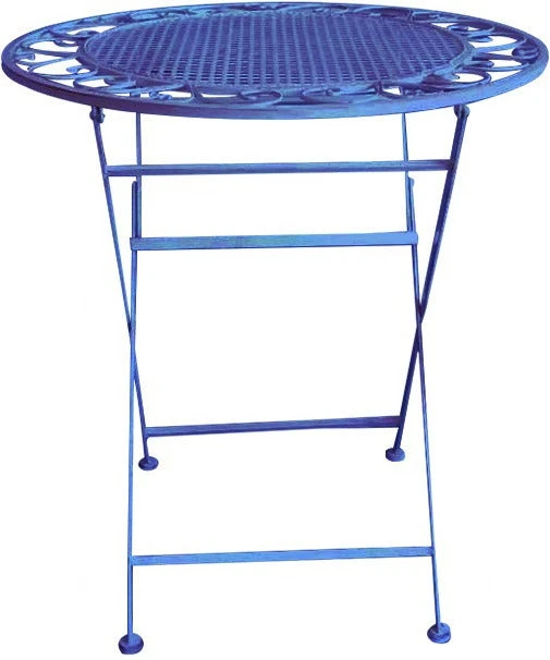 Intratuin Bistrotafel Debbie Blauw D 70 H 75 Cm 3 Intratuin Bistrotafel Debbie Blauw D 70 H 75 Cm