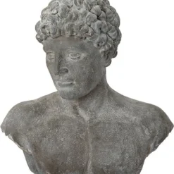 Intratuin Tuinbeeld Man Luca Grijs 50 X 28 X 57 Cm