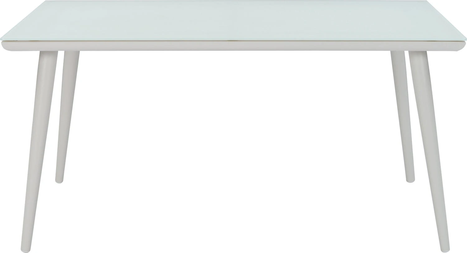 Intratuin Eettafel Cas Wit 152 X 90 X 74,5 Cm 4 Intratuin Eettafel Cas Wit 152 X 90 X 74,5 Cm - Afbeelding 2