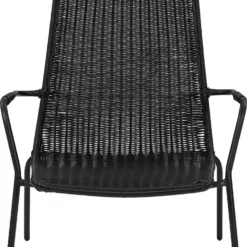 Intratuin Loungestoel Brit Staal Zwart -Madison Sales Store 8720196331154 2