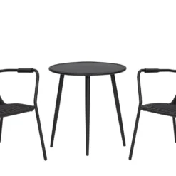 Intratuin Loungestoel Brit Staal Zwart -Madison Sales Store 8720196331154 5