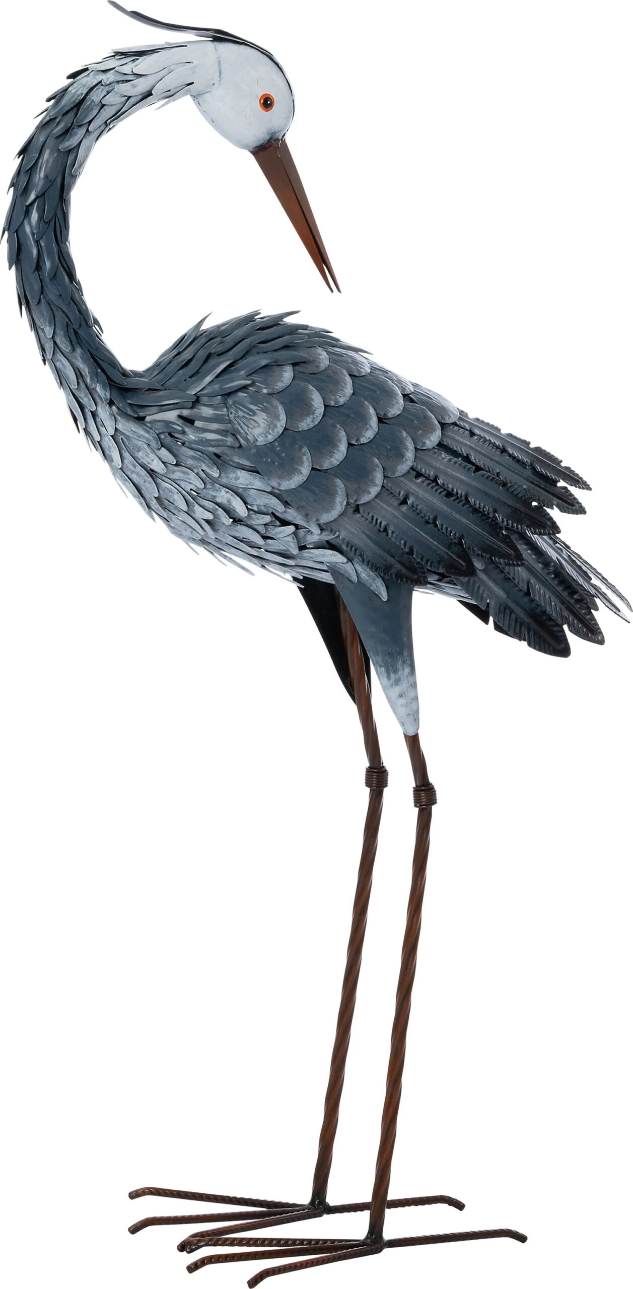 Intratuin Tuinbeeld Reiger Grijs 39 X 20 X 83 Cm 4 Intratuin Tuinbeeld Reiger Grijs 39 X 20 X 83 Cm - Afbeelding 2