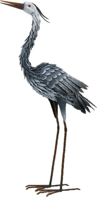 Intratuin Tuinbeeld Reiger Grijs 50 X 21 X 87 Cm 3 Intratuin Tuinbeeld Reiger Grijs 50 X 21 X 87 Cm