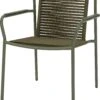 Intratuin Eettafelstoel Jasmijn Aluminium Groen -Madison Sales Store 8720196356393 0