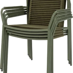 Intratuin Eettafelstoel Jasmijn Aluminium Groen -Madison Sales Store 8720196356393 3