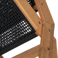 Intratuin 2-zits Loungebank Coco Zwart Acaciahout 12 Intratuin 2-zits Loungebank Coco Zwart Acaciahout -Madison Sales Store 8720196356522 4