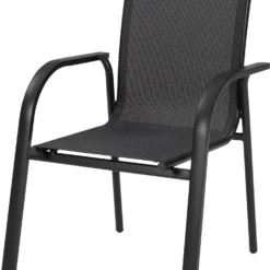 Intratuin Stapelstoel Haikou Antraciet