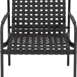 Intratuin Loungestoel Emma Aluminium Antraciet -Madison Sales Store 8720196368310 2