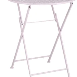 Mica Decorations Bistrotafel Yentl Paars D 60 H 70 Cm