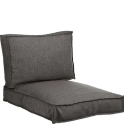 In The Mood palletkussen Salvador grijs 60 x 80 x 12 cm