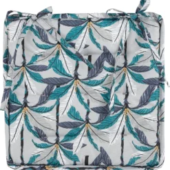 In The Mood bistrokussen blauw / Groen 40 x 40 x 3 cm