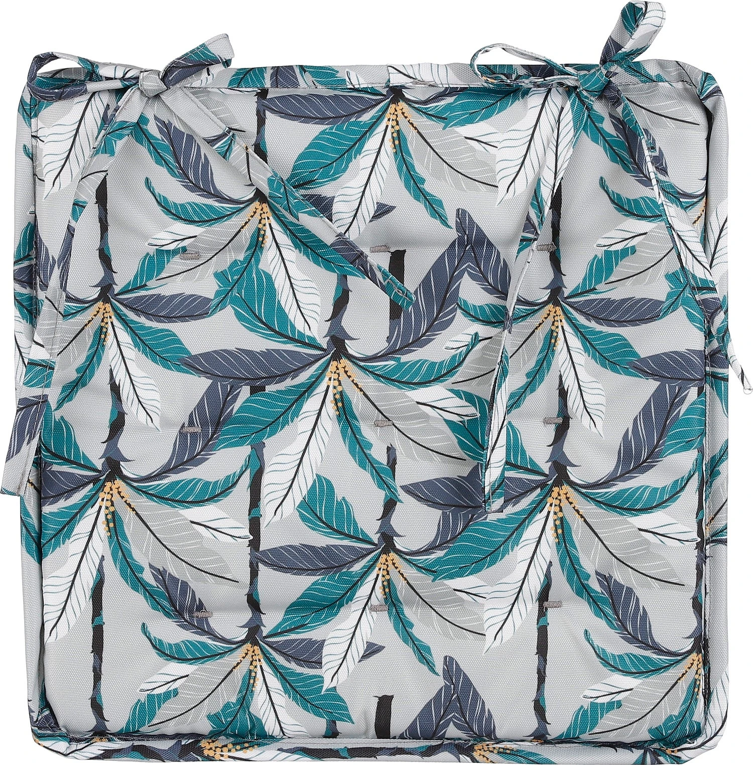 In The Mood bistrokussen blauw / Groen 40 x 40 x 3 cm 3 In The Mood bistrokussen blauw / Groen 40 x 40 x 3 cm