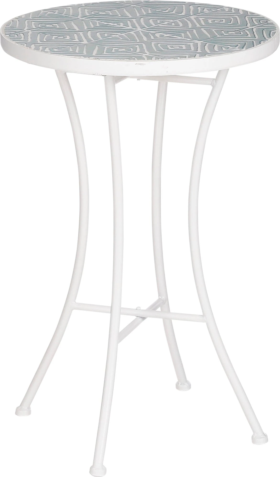 Mica Decorations Bijzettafel Calais Blauw D 35,5 H 53,5 Cm 3 Mica Decorations Bijzettafel Calais Blauw D 35,5 H 53,5 Cm