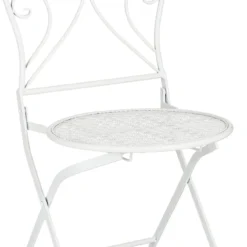 Mica Decorations Bistrostoel Umberto Wit 40 X 40 X 92 Cm