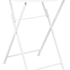 Mica Decorations Bistrotafel Umberto Wit D 60 H 70 Cm