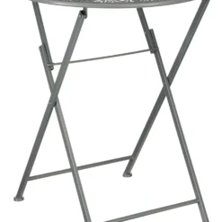 Mica Decorations Bistrotafel Thalia Grijs D 60 H 70 Cm