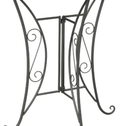 Mica Decorations Bistrotafel Tristan Zwart / Groen 51 X 23 X 56 Cm