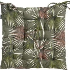 In The Mood Collection zitkussen Flora Groen 45 x 45 cm