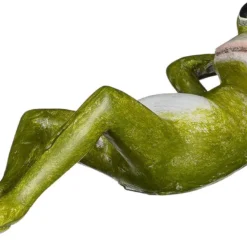 Mica Decorations Tuinbeeld Kikker Tjard Groen 20 X 7,5 X 6 Cm