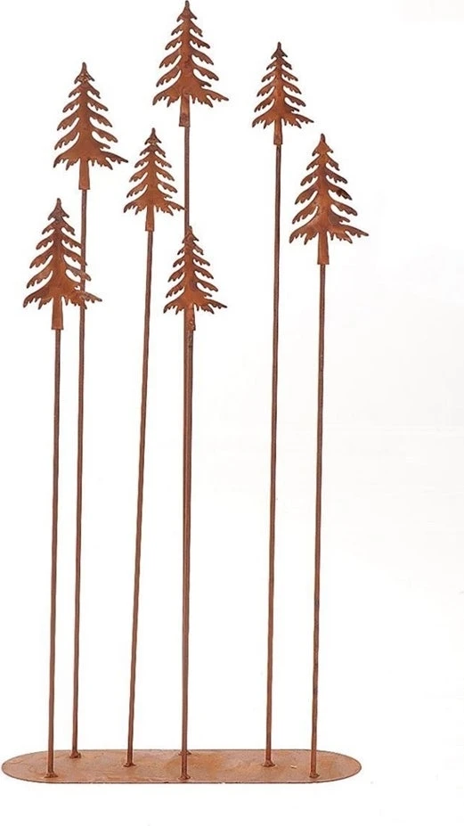 Tuinbeeld Boom Op Voet Hummy Roest 28 X 10 X 60 Cm 3 Tuinbeeld Boom Op Voet Hummy Roest 28 X 10 X 60 Cm